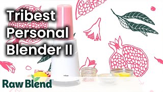 Tribest Personal Blender II Introduction Video [upl. by Borrell]