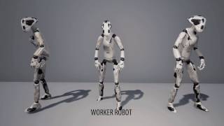 WorkerRobot Unreal Marketplace [upl. by Culberson]