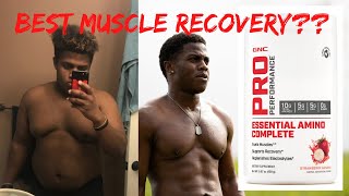 BEST MUSCLE RECOVERY❗️The Truth  Essential Amino Complete Pro Performance GNC REVIEW [upl. by Bethesda]