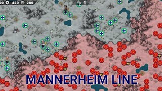 Mannerheim line defensive event normal world conqueror 4 [upl. by Hurwit843]