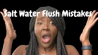 Salt Water Flush Didn’t Work For Me  Salt Water Flush While Fasting  Heres Why [upl. by Ayouqat]