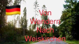 Von Wadern Nach Weiskirchen  Virtual Tour  Germany Saarland In 4K [upl. by Ssyla]