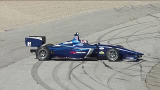 2017 Indy Lights Road America race2 [upl. by Ailemaj]