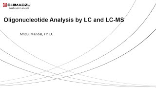 Oligonucleotide Analysis by LC and LCMS [upl. by Kellby]