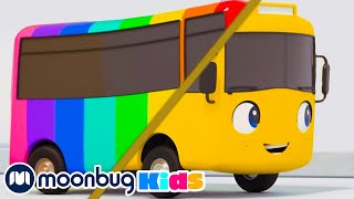 Kolorowy Autobus  Bajki i piosenki dla dzieci  Moonbug Kids po polsku [upl. by Jamin]