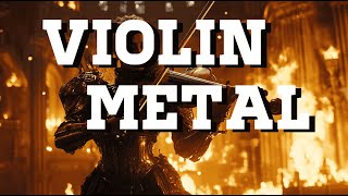 Violin  Metal Solo Music – Unleashing the Power of Strings and Steel 🎻🔥🎸 [upl. by Leidag358]