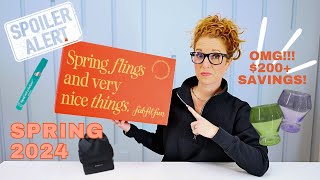 FabFitFun Spring 2024 Unboxing  INCREDIBLE Value amp Quality this season [upl. by Wildermuth]