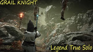 Festering Ground  Grail Knight  Legend True solo  Bretonnian LongswordMace Shield  Vermintide 2 [upl. by Ahsiri64]