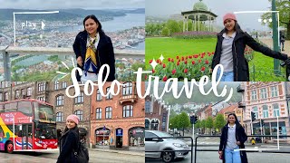 My solo travel in Bergen Norway [upl. by Ellenid]