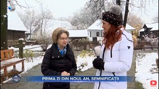 Stirile Kanal D  Prima zi din noul an semnificatii  Editie de pranz [upl. by Akli655]