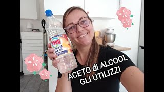 🌸ACETO DI ALCOOL🌸COME LO UTILIZZO🌸 pulizie home [upl. by Savior394]