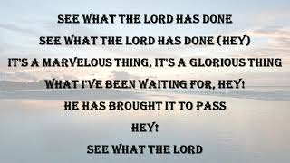 See What The Lord Has done by Nathaniel Bassey [upl. by Jerrome]