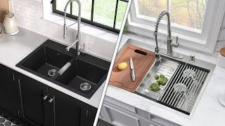 Transform Your Kitchen with the BEST Kitchen Sinks of 2024 [upl. by Noet]