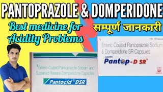 Pantop DSR  Pantoprazole and Domperidone capsules  Pantocid dsr capsule uses Pantop dsr capsule [upl. by Jobye]