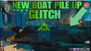 BO6 ZOMBIE GLITCH EASIEST BOAT PILE UP GLITCH IN TERMINUS XP GLITCH BO6 GLITCHES GOD MODE GLITCH [upl. by Ronacin]