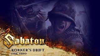 SABATON  Rorkes Drift Official Lyric Video [upl. by Mattie]