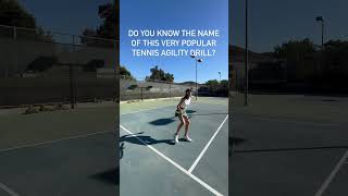 Name this Famous tennis agility drill tennis agility footwork court [upl. by Eiduj]