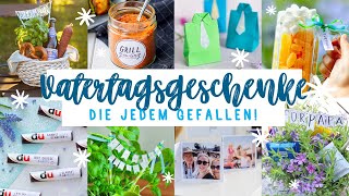 9 DIY VATERTAGSGESCHENKE selber machen und basteln 🎁  Ideen zum Vatertag  TRYTRYTRY [upl. by Aehsal]