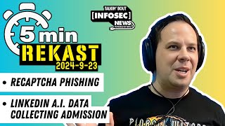 REKAST  Talkin Bout infosec News 20240923 infosecnews cybersecurity podcast podcastclips [upl. by Paget661]