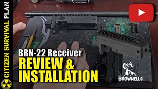 Brownells 1022 Receiver Review amp StepByStep Installation [upl. by Yatzeck]