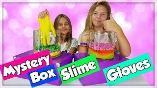 MYSTERY BOX OF SLIME GLOVES SWITCHUP CHALLENGE [upl. by Apilef472]