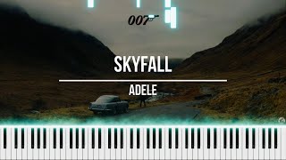 Skyfall  Adele Piano Cover [upl. by Rusell]