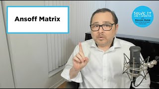 The Ansoff Matrix  Market Product Analysis  Explained amp Examples 🌎📚😀 [upl. by Valenza962]