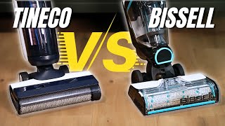 Bissell Crosswave vs Tineco Ultimate Side By Side Comparison  Which One Is Better [upl. by Mallis]