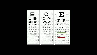 Snellen eye chart [upl. by Reginald38]