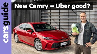 Toyota Camry Hybrid 2025 review A nextgen family sedan favourite for taxi and Uber drivers [upl. by Lefton]