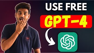 Use GPT4 For Free  How To Use Chat GPT4 Without ChatGPT Plus [upl. by Ahsimin515]