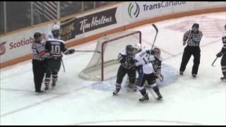 SEA DOGS VS HALIFAX MOOSEHEADS JAN 3 2015 [upl. by Leirea]