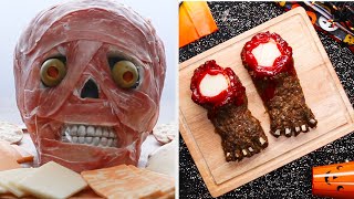 Spooky Snacks For Halloween Evening • Tasty Recipes [upl. by Annair]