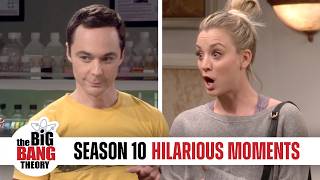 Season 10 Hilarious Moments  The Big Bang Theory [upl. by Luana]