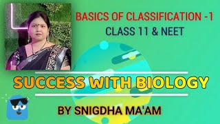 BASICS OF CLASSIFICATION PART1 [upl. by Alison]