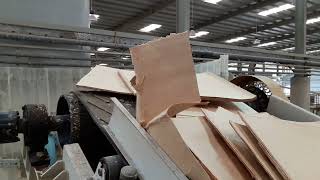 Fiber Cement Board Equipment Paper Feeding Section [upl. by Aicissej]