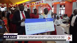 CARITAS MAHAGI CENTENARY BANK GIVES HOPE TO VULNERABLE PEOPLE IN DR CONGO [upl. by Abott958]