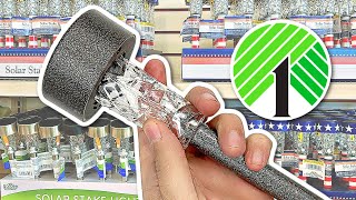 Brilliant Dollar Tree Solar Light Hacks [upl. by Ynaffet]