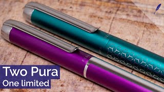 Pelikan Pura fountain pen  two new versions One limited edition to 15 years of Pura A review [upl. by Rechaba]