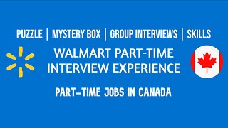 WALMART PART TIME JOB INTERVIEW EXPERIENCE  MUST WATCH [upl. by Alon191]