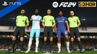 PS5 EPL 2324  Crystal Palace vs Chelsea 01  Sterling To Be Hero  FC 24 4K HDR 60FPS [upl. by Eeresid631]