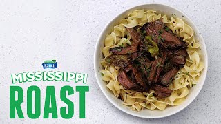 Mississippi Roast  Slow Cooker [upl. by Iseabal]