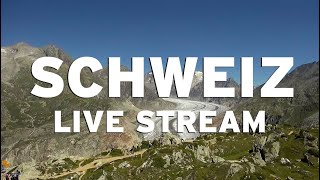 Schweiz Panorama – 247 LIVE Stream Webcams Swiss Alps [upl. by Eiraminot]