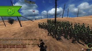 300 GERMAN WORLD WAR 1 SNIPERS  Mount and Blade Warband Parabellum Mod WHAT IF [upl. by Anirehtak716]