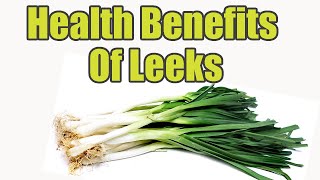 10 Amazing Health Benefits Of Leeks  Boldsky [upl. by Noroj]