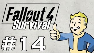 Lets Play Fallout 4  SURVIVAL  NO FAST TRAVEL  Part 14  USAF Olivia [upl. by Nivra]