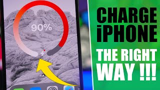 How To Properly Charge Your iPhone  MAXIMIZE Battery Life 2022 [upl. by Sholley]