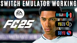 EA Sports FC 25 Working in Switch Emulators  Suyu vs Ryujinx vs Yuzu [upl. by Peti107]