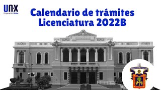 Calendario de trámites UDG Licenciatura 2022B  6 pasos para ser admitido [upl. by Ameekahs]