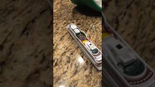 Larry Life unboxing toy cruise ship Aida [upl. by Reisinger]